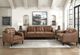 Homelegance® Mallory Brown Stationary Chair-1