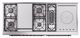 Ilve® Nostalgie II Noblesse 60'' Graphite Matte Pro Style Dual Fuel Range with Burnished Trim-4