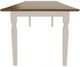 Mavin Customizable 84" Concave Extendable Dining Table with 18" Leaf-2