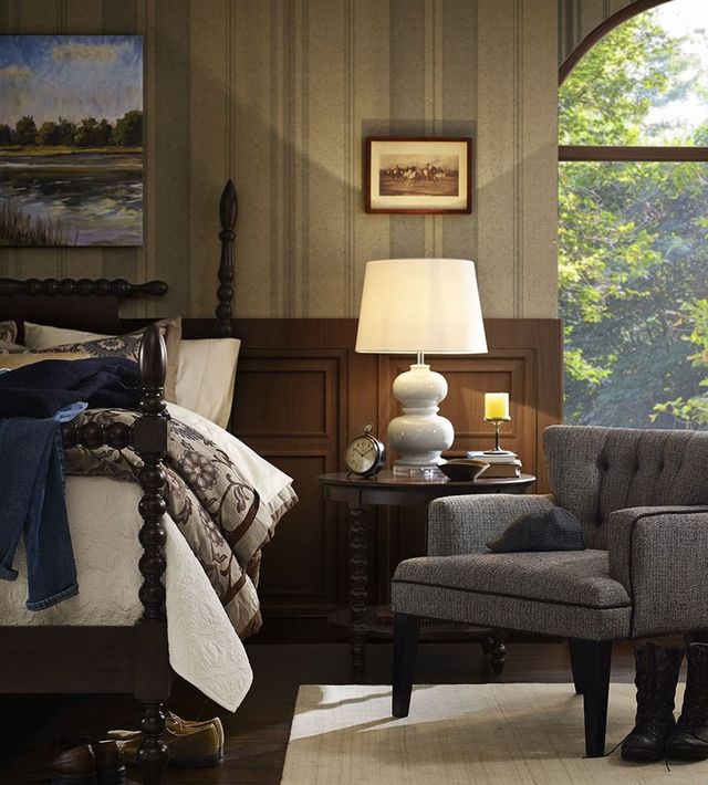 Olliix by Madison Park Signature Morocco Brown King Beckett Bed-2