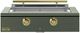 Caliber™ Rockwell Social 2-Burner Olive Built-In Natural Gas Grill with Brass Hardware-0