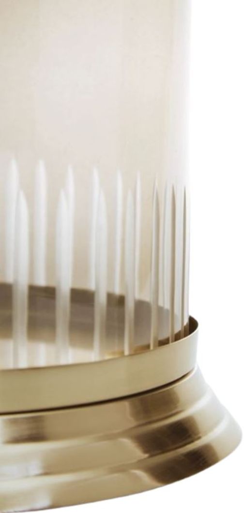 Signature Design by Ashley® Aavinson Amber/Gold 7" Candle Holder-1