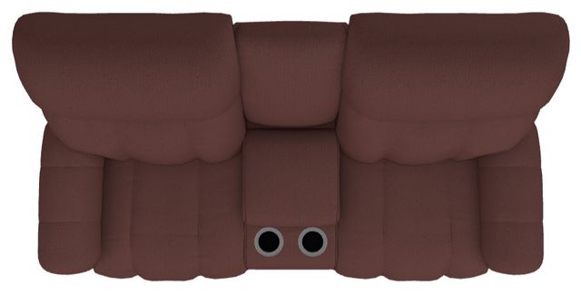 La-Z-Boy® Morrison Burgundy Power Reclining Loveseat with Console and Headrest-4