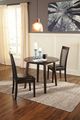 Signature Design by Ashley® Hammis Dark Brown Dining Drop Leaf Table-4