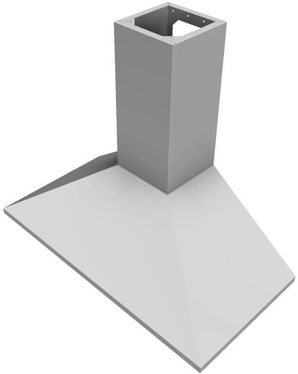 Vent-A-Hood® 42" Stainless Steel Euro Style Wall Mounted Range Hood-1