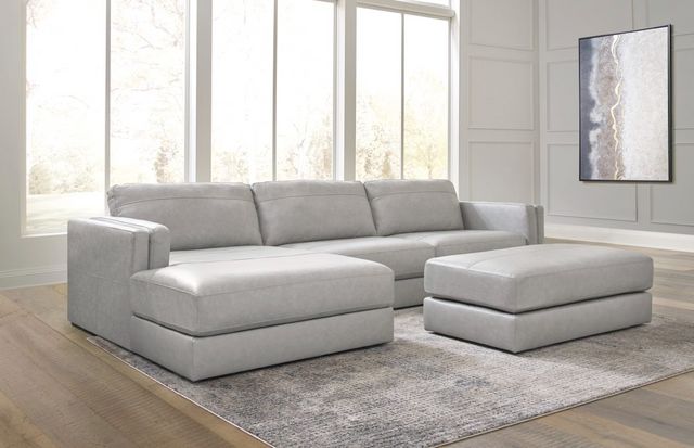 Signature Design by Ashley® Amiata Glacier Oversized Accent Ottoman-4