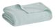 Olliix by Madison Park Freshspun Basketweave Blue Full/Queen Cotton Blanket-0