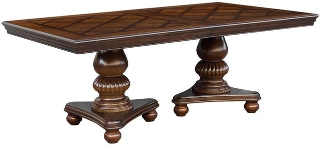 Homelegance® Lordsburg Brown Cherry Dining Table-0