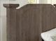 Vaughan-Bassett Sawmill Saddle Gray King Arch Panel Bed-1