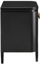 Currey & Company Briallen Caviar Black Nightstand-2