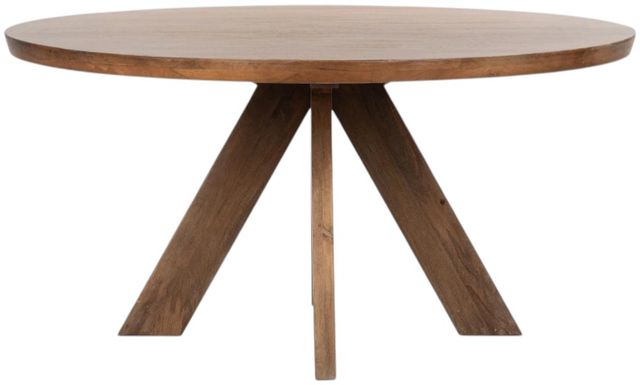 Classic Home Rodrigo Hickory Brown Dining Table-2