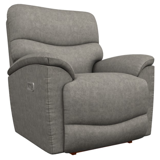 La-Z-Boy® Trouper Charcoal Power Reclining Loveseat with