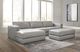 Millennium® by Ashley® Amiata Glacier Oversized Accent Ottoman-4