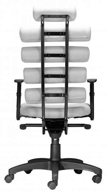 Zuo® Modern Unico White Office Chair-2