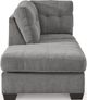 Signature Design by Ashley® Marelton 2-Piece Gray Left-Arm Facing Sofa Sleeper Sectional and Chaise-3