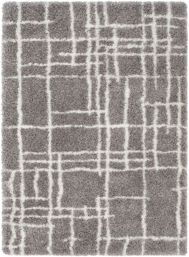 Surya Cloudy Shag Taupe 8'x10' Area Rug-0