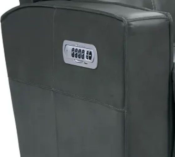 La-Z-Boy® Maddox Slate Power Rocking Recliner with Headrest-2