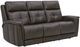 Flexsteel® Ranger Rustic Brown Power Reclining Sofa with Console-0