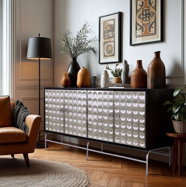 YHD Chandi Stainless Steel Large Cabinet-1