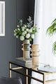 A & B Home Amber Glass Accent Vases-5