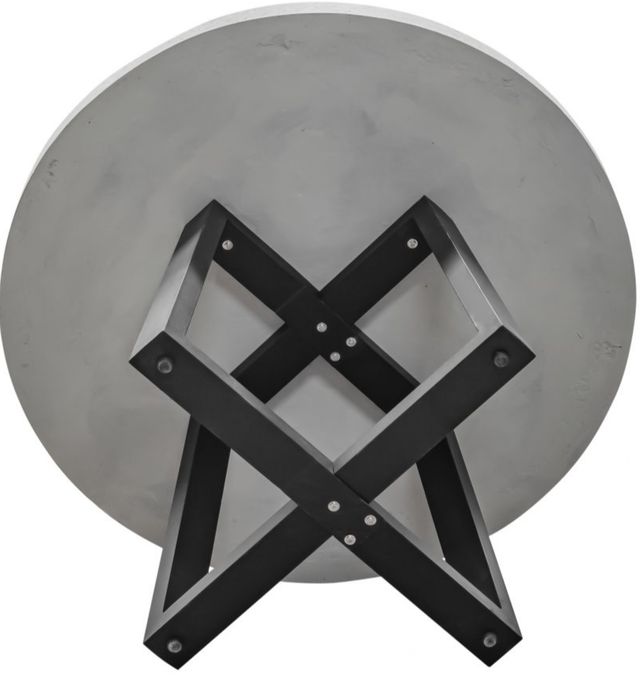 Moe's Home Collection Vault Terrazzo Dining Table with Black Iron Base-2