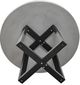 Moe's Home Collection Vault Terrazzo Dining Table with Black Iron Base-2