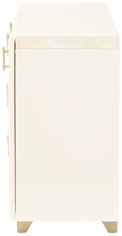 Michael Amini® Fantosini Gold Creamy Pearl Sideboard-2
