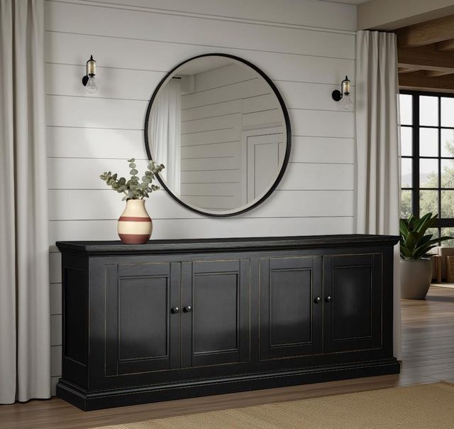 Nest Home Collections Mimi Vintage Black Cabinet -1