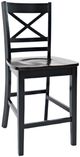 Jofran Inc. Asbury Park 5-Piece AP Black/Autumn Brown Dining Set-2