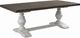 Liberty Furniture River Place 9-Piece Riverstone White/Tobacco Trestle Dining Table Set-2