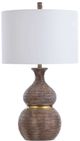 Stylecraft Brown/White Table Lamp-0