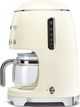 Smeg 50's Style Cream Countertop Coffee Maker-3
