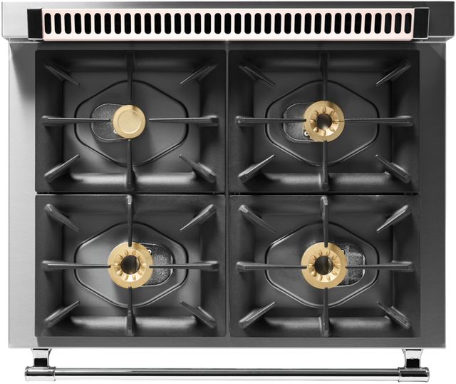 Viking® Tuscany 36" Blush Pro Style Dual Fuel Range-3
