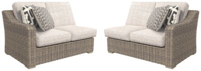 Signature Design by Ashley® Beachcroft Beige Right Arm Facing/Left Arm Facing Loveseat