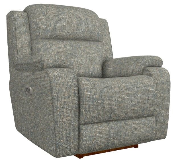 La-Z-Boy® Dorian Atlantic Power Rocking Recliner with Headrest-0