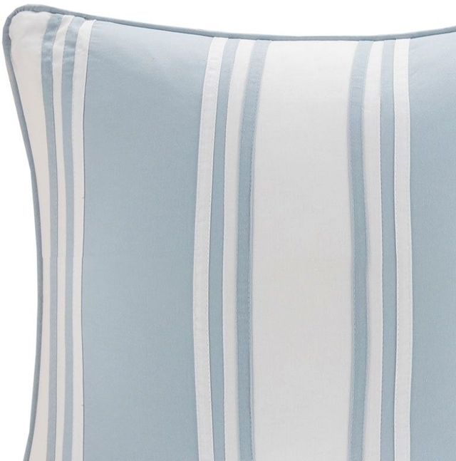 Olliix by Harbor House White Crystal Beach Pieced Square Pillow-1