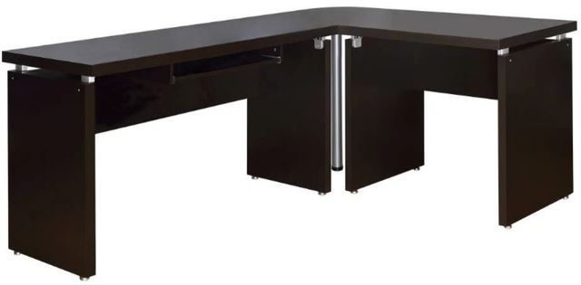 Coaster® Skylar Cappuccino L-Shape Computer Desk-0