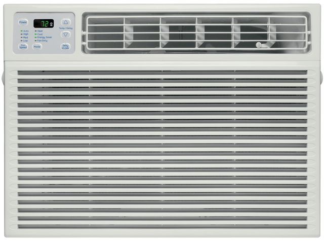 GE® 115 Volt Heat-Cool Unit  Room Air Conditioner-Gray-0