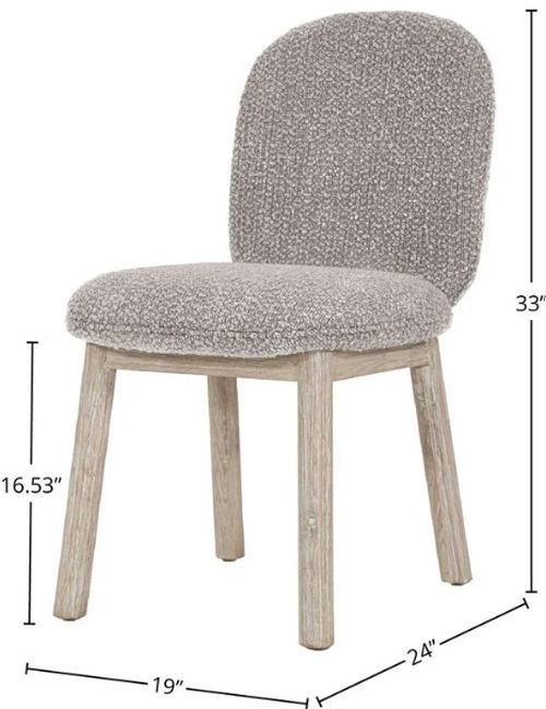 LH Home Oasis Oatmeal Dining Chair-1