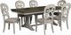 Liberty Furniture Farmhouse Reimagined 7-Piece Antique White/Chestnut Trestle Dining Set-0