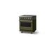 Viking® 5 Series 30" Martini Pro Style Induction Range with Polished Chrome Trim-2