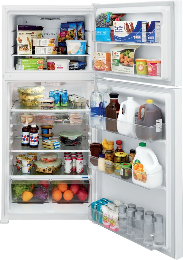 Frigidaire® 30" 20.0 Cu. Ft. White Top Freezer Refrigerator-2