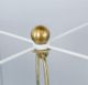 A & B Home Black/Gold Table Lamp with Contemporary Disc Design-3