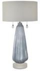 Crestview Collection Blakely Icy Blue/Sandblasted Crystal Table Lamp-0
