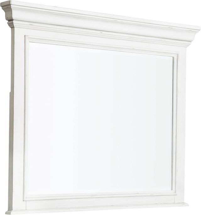 Benchcraft® Kanwyn Whitewash Bedroom Mirror-1