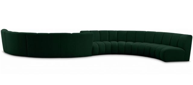 Meridian Furniture Infinity 8-Piece Green Modular Sectional Set-0