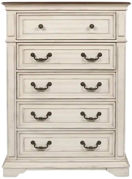 New Classic® Home Furnishings Anastasia Antique Bisque Chest-2