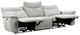 Homelegance® Tesoro 3-Piece Mist Gray Power Double Reclining Sofa with Power Headrests-2