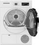 Bosch® 800 Series 4.0 Cu. Ft. White Front Load Ventless Electric Dryer-1
