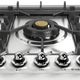 Ilve Nostalgie II 30” Stainless Steel Gas Cooktop with 5 Burners-4